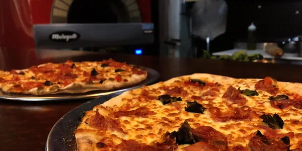 wood fired oven pizza