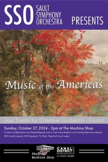 Sault Symphony Orchestra presents Music of the Americas